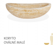 Koryto oválné malé